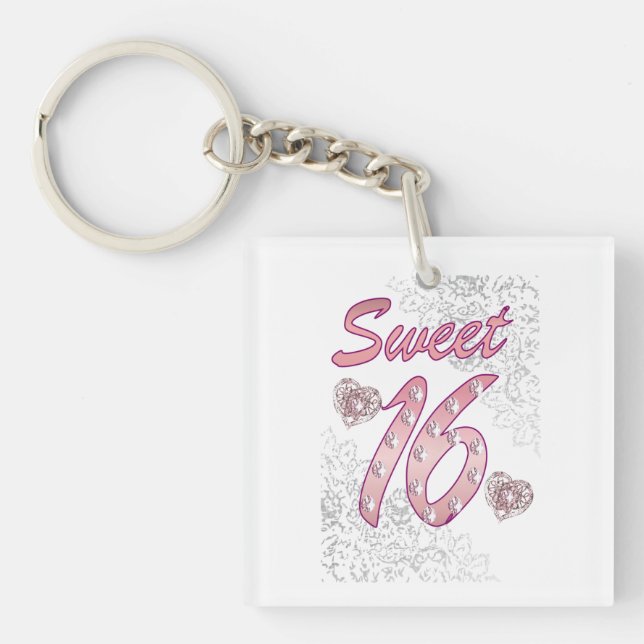 Porte-clés Sweet 16 (Devant)