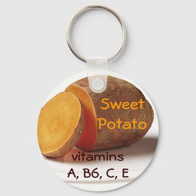 Porte-clés sweet potato keychain (Recto)