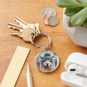 Porte-clés Sweet Winter Alpaca, coutume