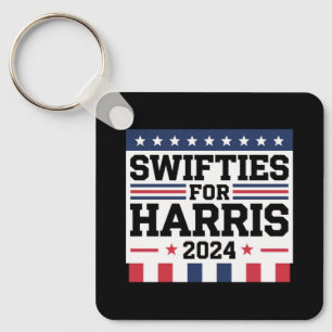 Porte-clés Swifties pour le vote de soutien à Kamala Harris 2