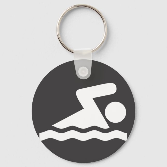 Porte-clés Swimmer Keychain (Recto)