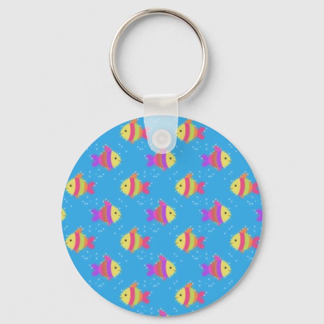 Porte-clés Swimming Fish Pattern (Recto)