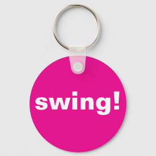 Porte-clés Swingthink, Hot Pink Golf Ball