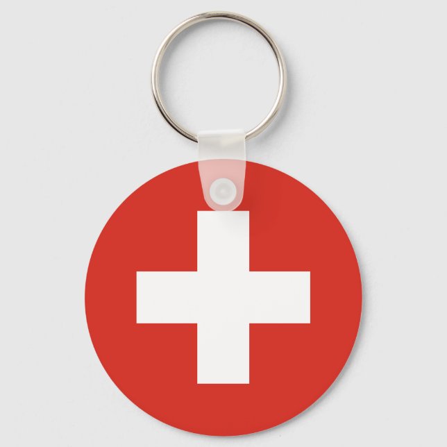 Porte-clés Switzerland Flag (Recto)