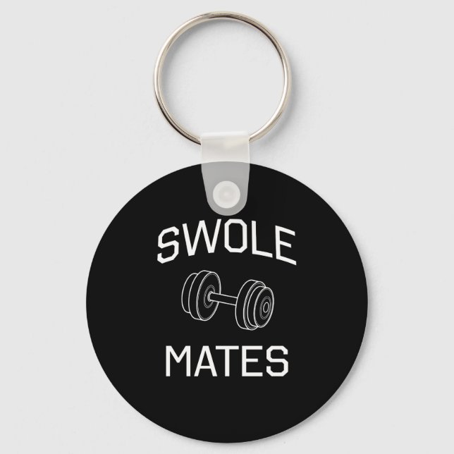 Porte-clés Swole Mates (Recto)