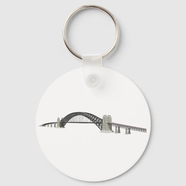 Porte-clés Sydney Harbour Bridge: 3D Model: (Recto)