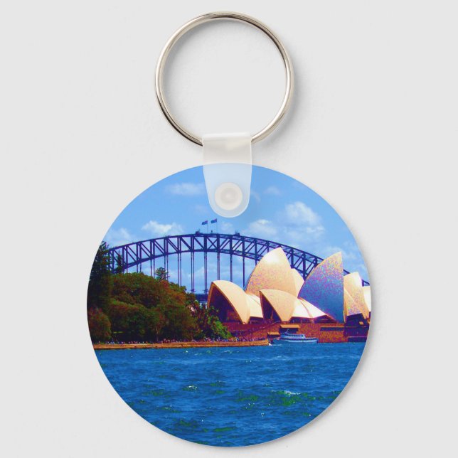 Porte-clés sydney harbour bright (Recto)