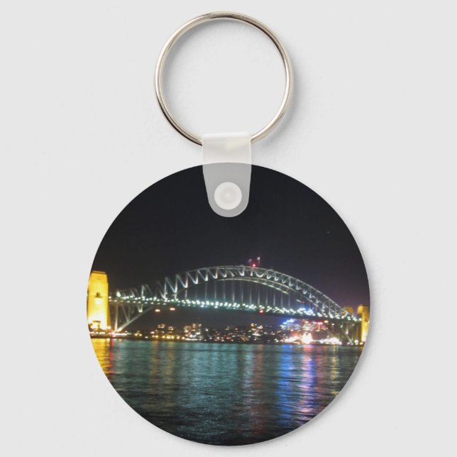 Porte-clés sydney harbour night (Recto)