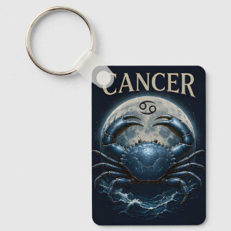 Porte-clés Symbole astrologique céleste du zodiaque Cancer Cr