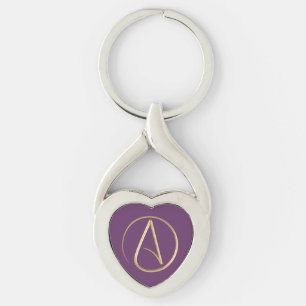Porte-clés Symbole athée