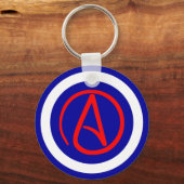 Porte-clés Symbole athée porte - clé (Front)
