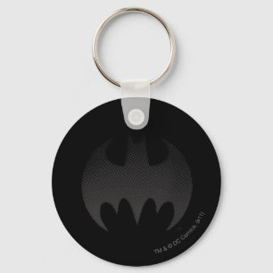 Porte-clés Symbole Batman   Black White Fade Logo