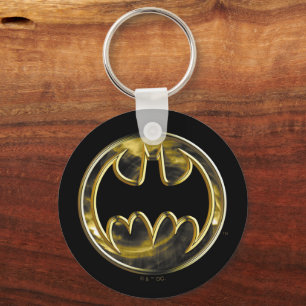 Porte-clés Symbole Batman   Logo Or