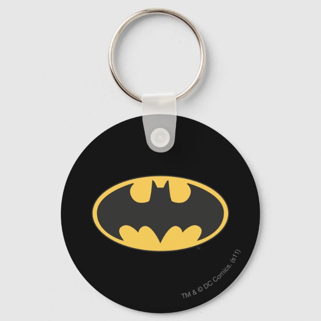 Porte-clés Symbole Batman | Logo ovale (Recto)