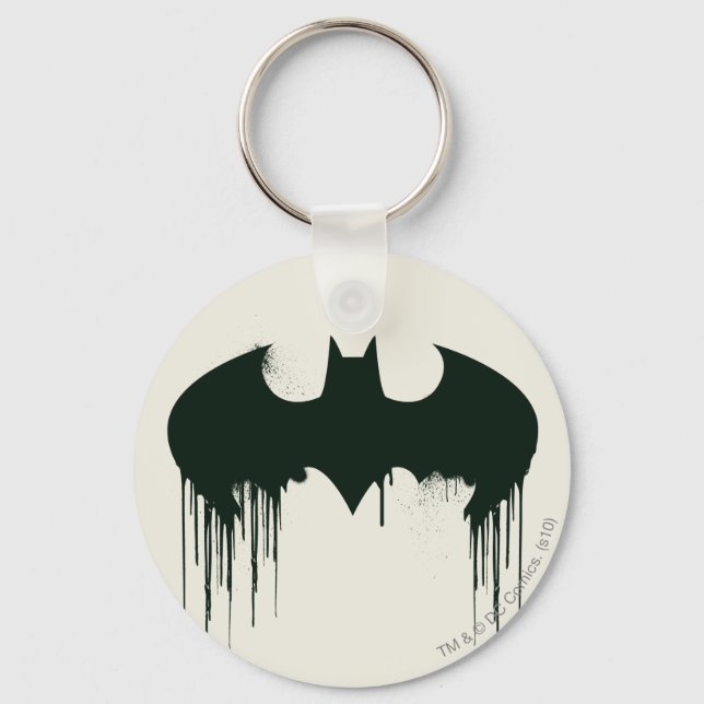 Porte-clés Symbole Batman | Logo Spraypaint (Recto)