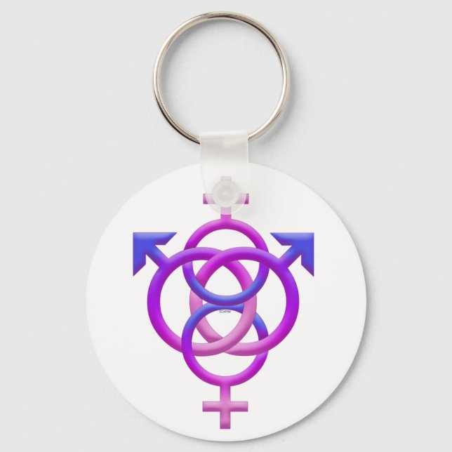 PORTE-CLÉS SYMBOLE BI SWINGERS (Recto)