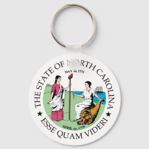 Porte-clés Symbole Caroline du Nord