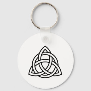 Porte-clés Symbole Celtic Trinity Knot Triquetra Wicca