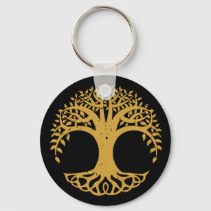 Porte-clés Symbole celtique de l'arbre de vie