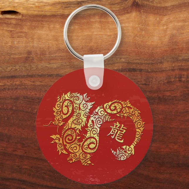 Porte-clés Symbole chinois Zodiac Horoscope Constellation (Recto)