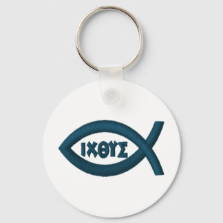 Porte-clés Symbole chrétien de Jésus Fish