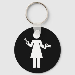 Porte-clés Symbole coiffeur