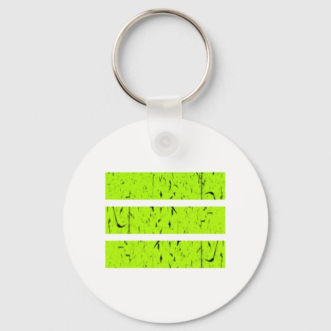 Porte-clés Symbole cool 3 lignes | Uniformité et harmonie col (Recto)