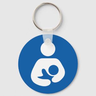 Porte-clés Symbole d'allaitement