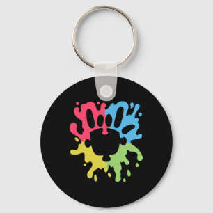 Porte-clés Symbole d'amour Autisme non verbal Soutien Sensibi