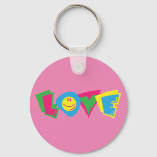 Porte-clés Symbole d'amour coloré