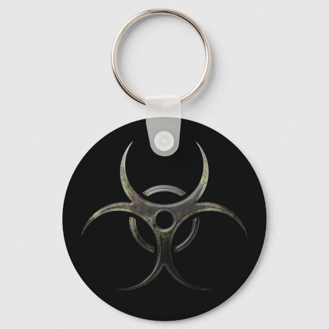 Porte-clés Symbole de biodanger Groovie - porte - clé (Recto)