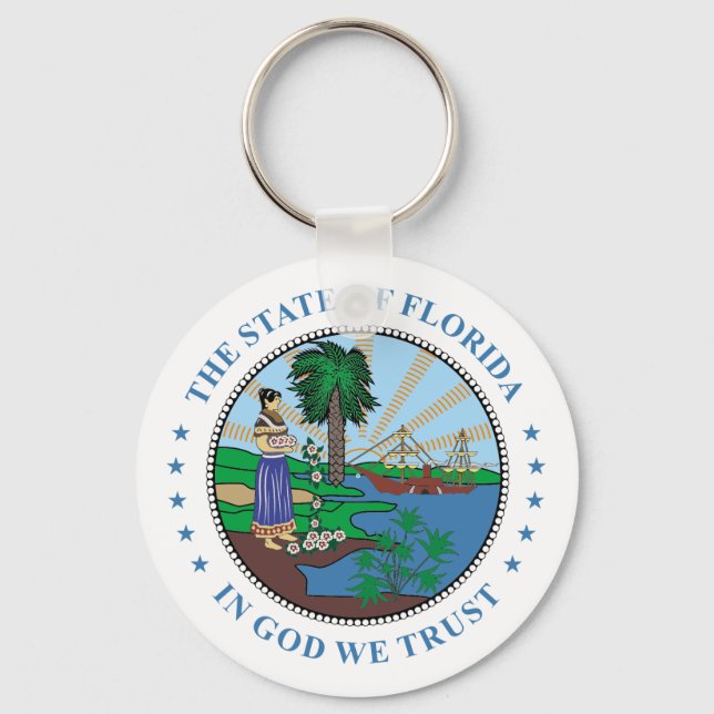Porte-clés Symbole de Floride (Recto)
