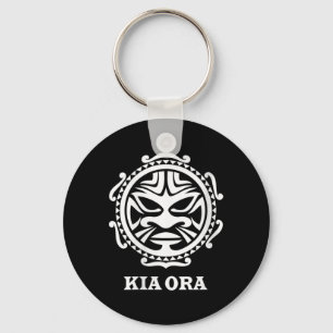 Porte-clés Symbole de la culture maorie Kia Ora féminin Danse