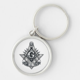 Porte-clés symbole de la franc-maçonnerie