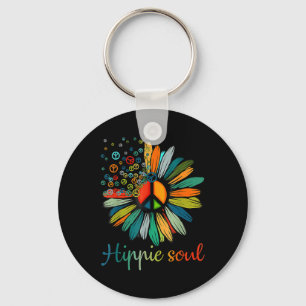 Porte-clés SYMBOLE DE LA PAIX DE Daisy Hippie Soul AMATEURS D