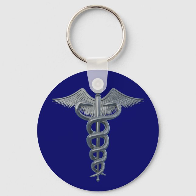 Porte-clés Symbole de la profession Médicale (Recto)