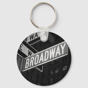 Porte-clés Symbole de la rue Broadway