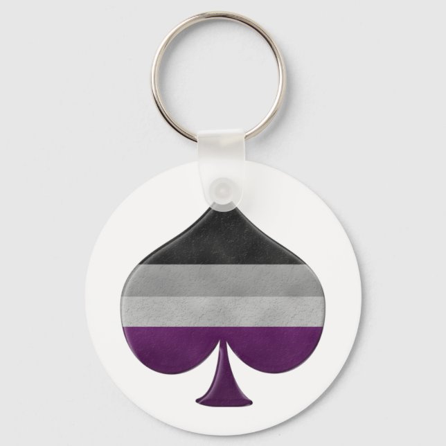 Porte-clés Symbole de l'As dans les couleurs du drapeau de la (Recto)