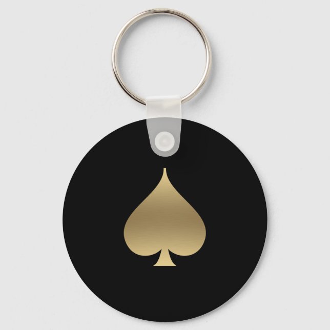 Porte-clés Symbole de l'or Spade (Recto)