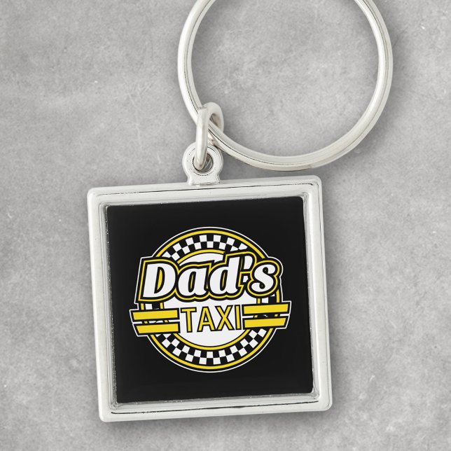 Porte-clés Symbole de taxi de papa (Créateur téléchargé)