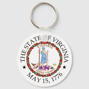 Porte-clés Symbole de Virginie