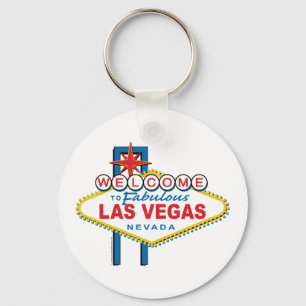 Porte-clés SYMBOLE DES MOTS D'ACCUEIL À Las Vegas