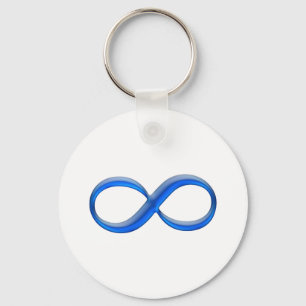 Porte-clés Symbole d'infini