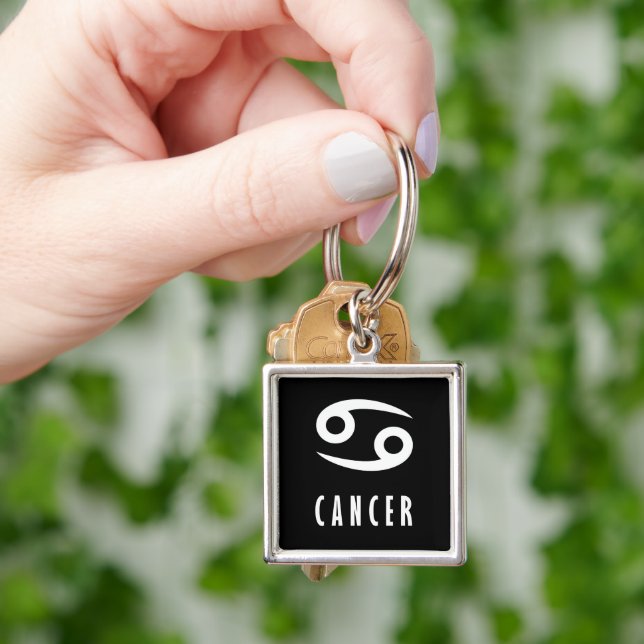 Porte-clés Symbole du cancer du zodiaque (main)