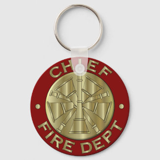 Porte-clés Symbole du chef Brass