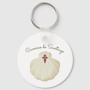Porte-clés Symbole du chemin de Saint-Jacques