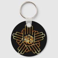 Symbole du jaïnisme en or