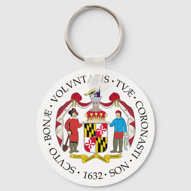 Porte-clés Symbole du Maryland (Recto)