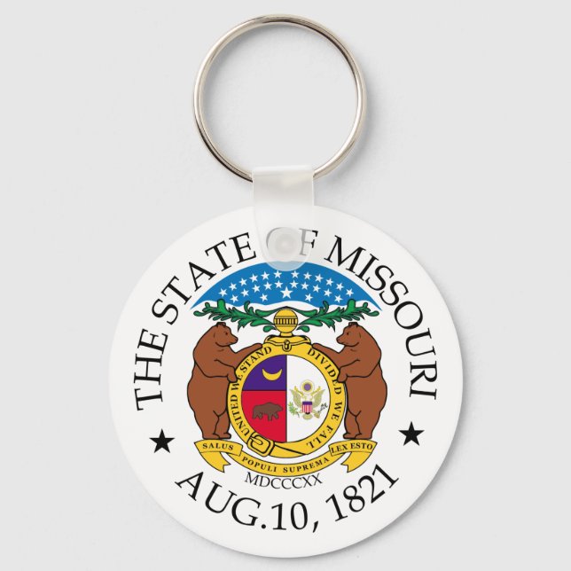 Porte-clés Symbole du Missouri (Recto)