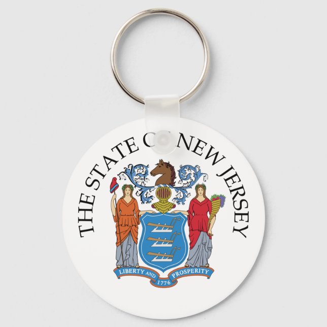 Porte-clés Symbole du New Jersey (Recto)